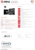 Datasheet for MSI 7C95-017R, EAN: 4719072758417