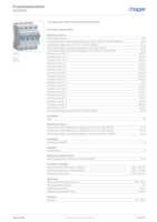 Datenblatt zu Hager NDN425, EAN: 3250614611933