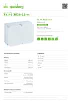 Datenblatt zu Spelsberg 10591201, EAN: 4013902861286