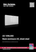 Datasheet for Rittal 1096000, EAN: 4028177995253