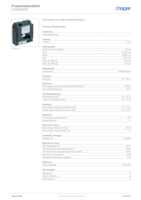 Datasheet for Hager LVZWE400, EAN: 4049857125289