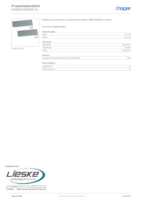 Datasheet for Hager DABA501606ELN, EAN: 4012740825351