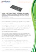Datasheet for Manhattan 180566, EAN: 766623180559