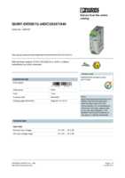 Datasheet for Phoenix Contact 2320157, EAN: 4046356524766
