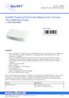 Datenblatt zu Allnet ALL-GHN102-Coax, EAN: 4038816051400