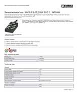 Datasheet for Phoenix Contact 1452466, EAN: 4046356553834