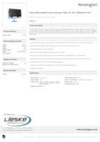Datasheet for Kensington 628227, EAN: 4049793072227