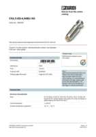 Datasheet for Phoenix Contact 1663705, EAN: 4017918123512