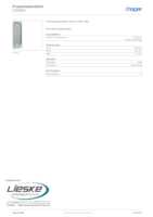 Datasheet for Hager VZ505N, EAN: 3250616668294