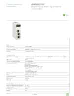 Datasheet for Schneider Electric BMENOC0301, EAN: 3606480713903