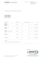 Datenblatt zu Gira 0213255, EAN: 4010337021414