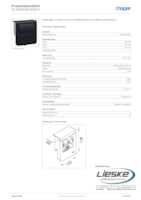 Datasheet for Hager SL200809LED9011, EAN: 4012740980289