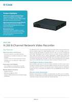 Datasheet for D-Link BNR-008/E, EAN: 0790069482991
