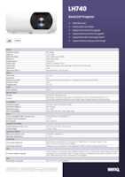 Datasheet for Benq 9H.JV177.74E, EAN: 4718755098505