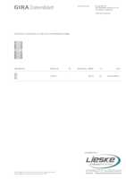 Datenblatt zu Gira 513600, EAN: 4010337086871