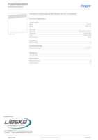 Datasheet for Hager BRN06529016, EAN: 4012740008051