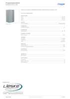 Datasheet for Hager BR652103HLAN, EAN: 4012740994057