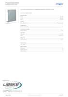 Datenblatt zu Hager BR652105HLAN, EAN: 4012740994095