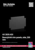 Datasheet for Rittal 2820420, EAN: 4028177942547