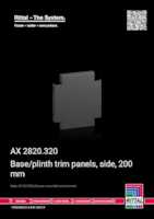 Datasheet for Rittal 2820320, EAN: 4028177942646