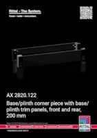 Datasheet for Rittal 2820122, EAN: 4028177942622