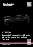 Datasheet for Rittal 2820081, EAN: 4028177942615