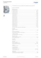 Datasheet for Hager ARF916D, EAN: 3250611034766