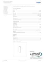 Datasheet for Hager FB8013069016, EAN: 4012740011358