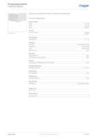 Datasheet for Hager FB8013039016, EAN: 4012740011327