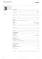 Datasheet for Hager FB8013009016, EAN: 4012740011310