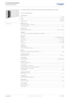 Datasheet for Hager FB6015009016, EAN: 4012740011280