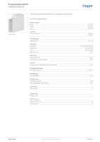 Datasheet for Hager FB9923059016, EAN: 4012740011396