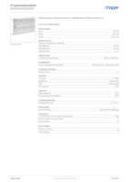 Datasheet for Hager BRH652101D9016, EAN: 4012740007283