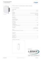 Datasheet for Hager LF4004069016, EAN: 4012740012041