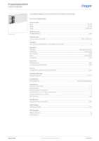Datasheet for Hager LF6011109016, EAN: 4012740012478