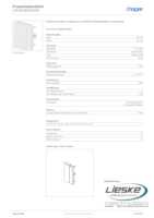 Datasheet for Hager LFF6006069016, EAN: 4012740013291