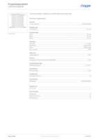 Datasheet for Hager LFF4011049016, EAN: 4012740013239