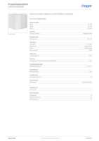 Datasheet for Hager LFF4011039016, EAN: 4012740013222