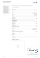Datasheet for Hager LFE6006069016, EAN: 4012740012904