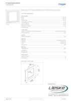Datasheet for Hager L91109016, EAN: 4012740016032