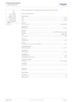 Datasheet for Hager LF3003059016, EAN: 4012740011853