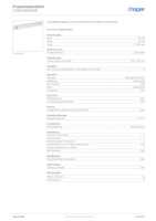 Datasheet for Hager LF2003609016, EAN: 4012740011730