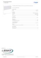 Datasheet for Hager LF11029016, EAN: 4012740011495