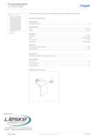Datasheet for Hager SL2005579016, EAN: 4012740017596