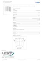 Datasheet for Hager SL2005549016, EAN: 4012740017565
