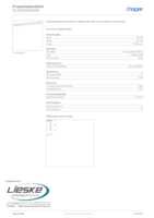 Datasheet for Hager SL20055229016, EAN: 4012740017527
