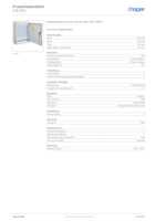 Datasheet for Hager ZAL53U, EAN: 3250611073369