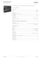 Datasheet for Hager BR652101D9011, EAN: 4012740897037