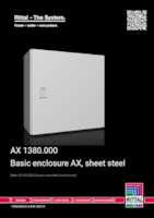 Datasheet for Rittal 1380000, EAN: 4028177813427