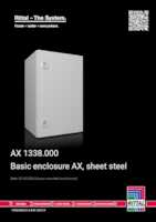 Datasheet for Rittal 1338000, EAN: 4028177813182
